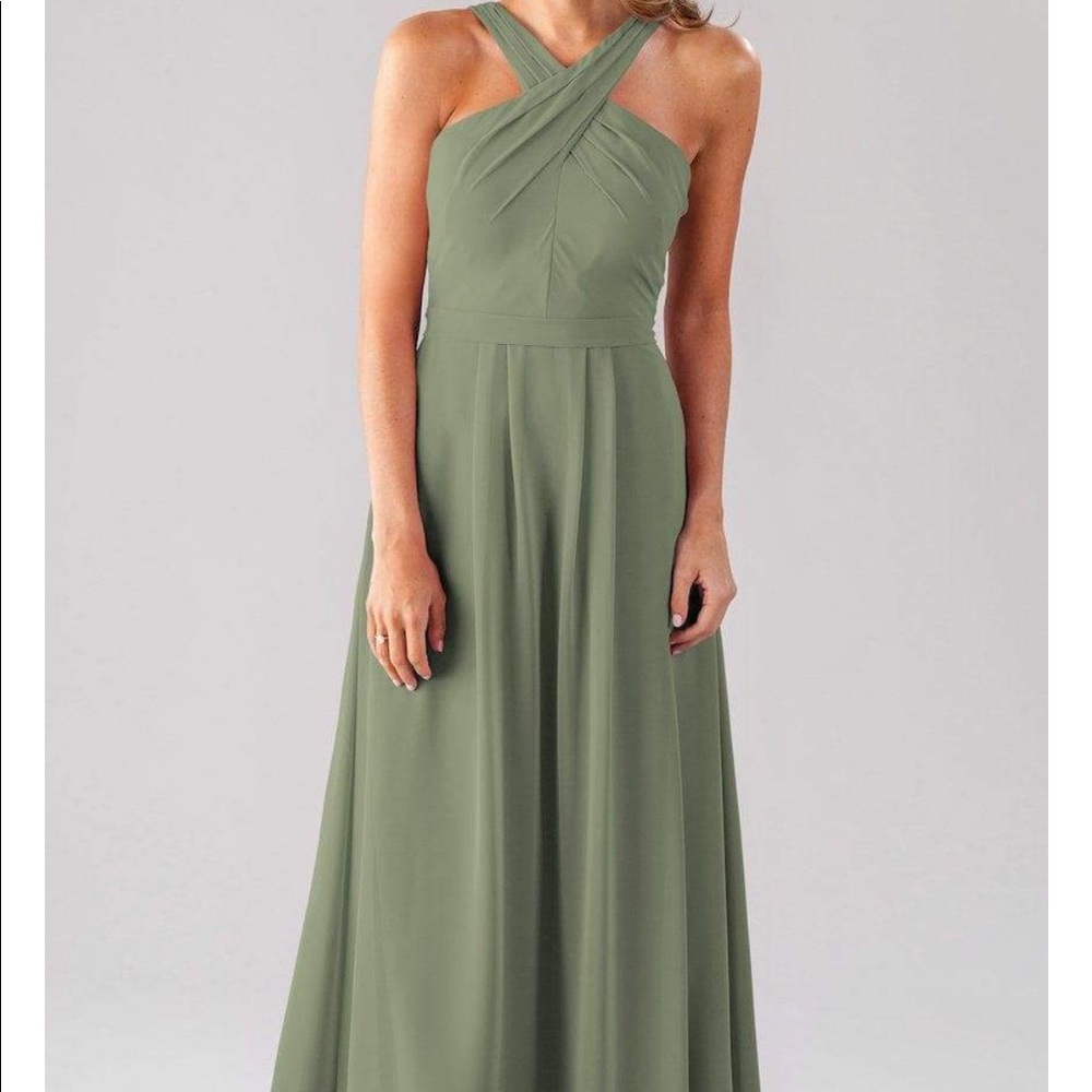 Kennedy Blue Moss bridesmaid dress